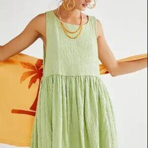 Free People I'm Still Obsessed Sleeveless Mini Dress (Misty Path)